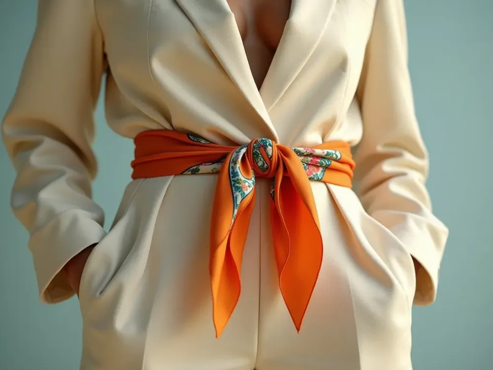 The scarf belt trend that is making your expensive handbags look outdated