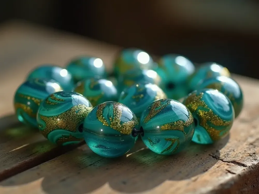 The glass bead technique that makes mass produced jewelry look fake