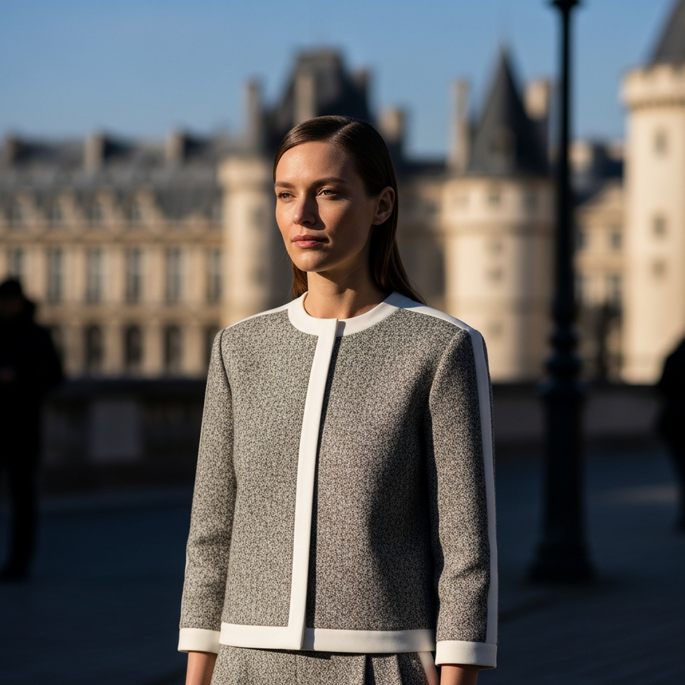 Dakota Johnson Embodies Sensory Elegance at Paris Fashion Week Valentino Show