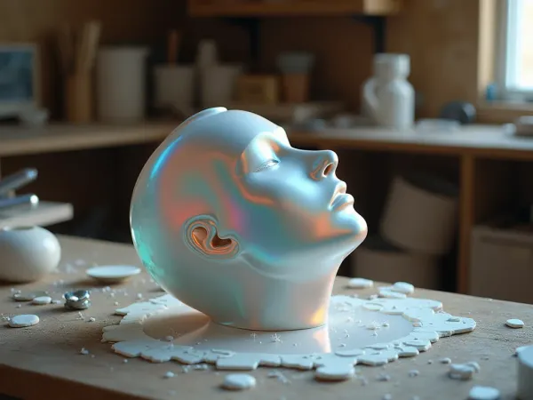 The $12 resin head on a craft table is beating your diamond earrings in blind style tests