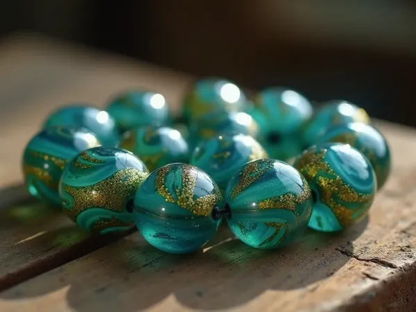 The glass bead technique that makes mass produced jewelry look fake